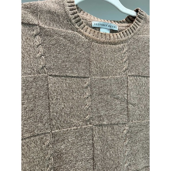 Geoffory Beene Men's‎ Crew Neck Knit Sweater Size Medium - Picture 3 of 5
